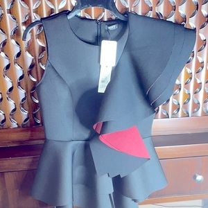 Why Dress - Black Blouse
